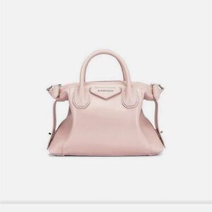 Givenchy Pink Leather Crossbody Bag Antigona Slouchy